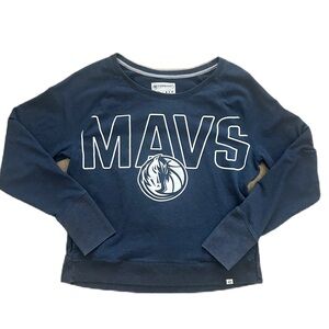 Brand 47 Blue Dallas MAVS Sweatshirt/ Long Sleeve  Women’s Size XL